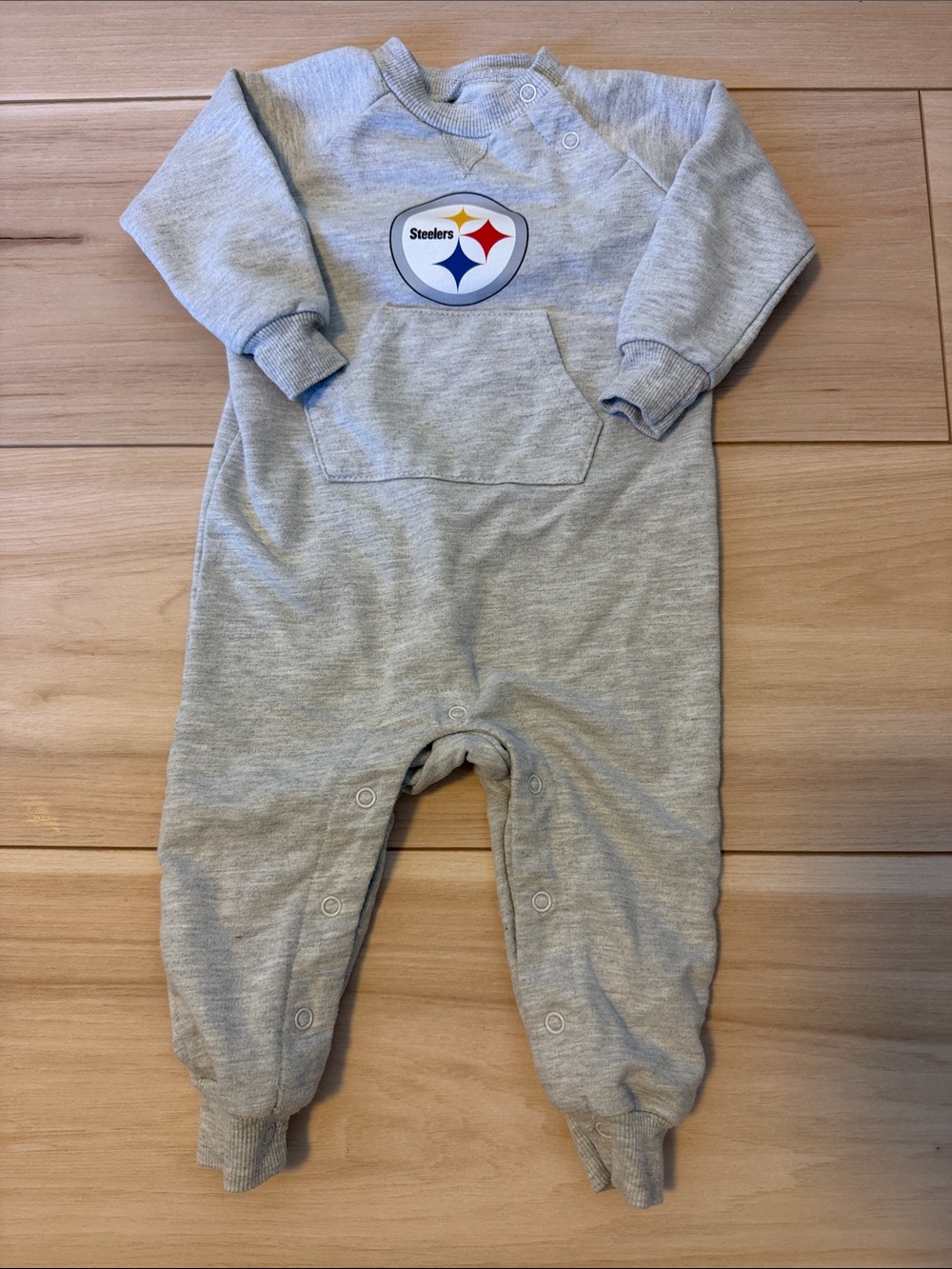 Pittsburgh Steelers Baby One-Piece Sweatsuit